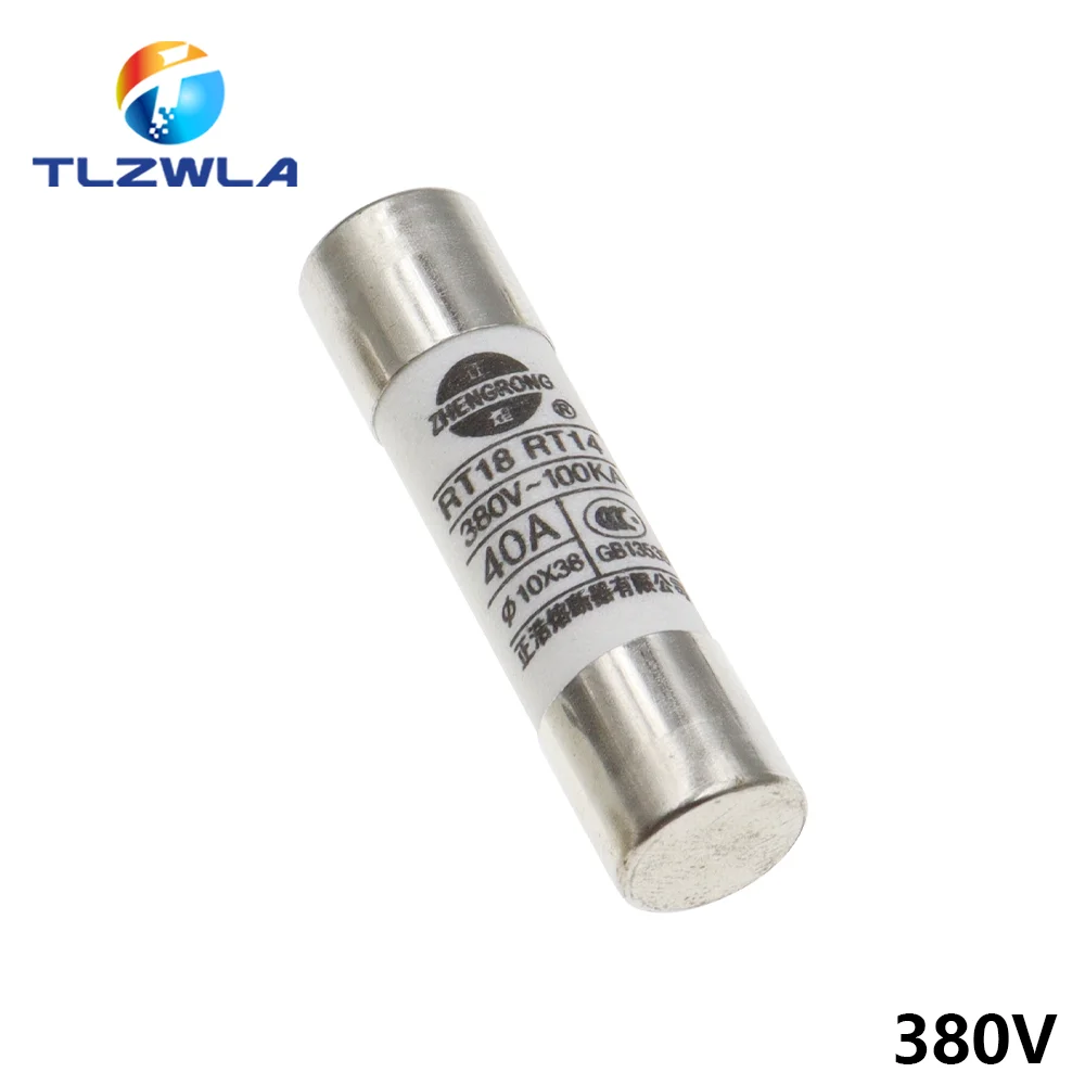 High-Voltage Ceramic Fuse Set 5pcs 10x38mm 8 High-Voltage Ceramic Fuse Set 5pcs 10x38mm - Image 8