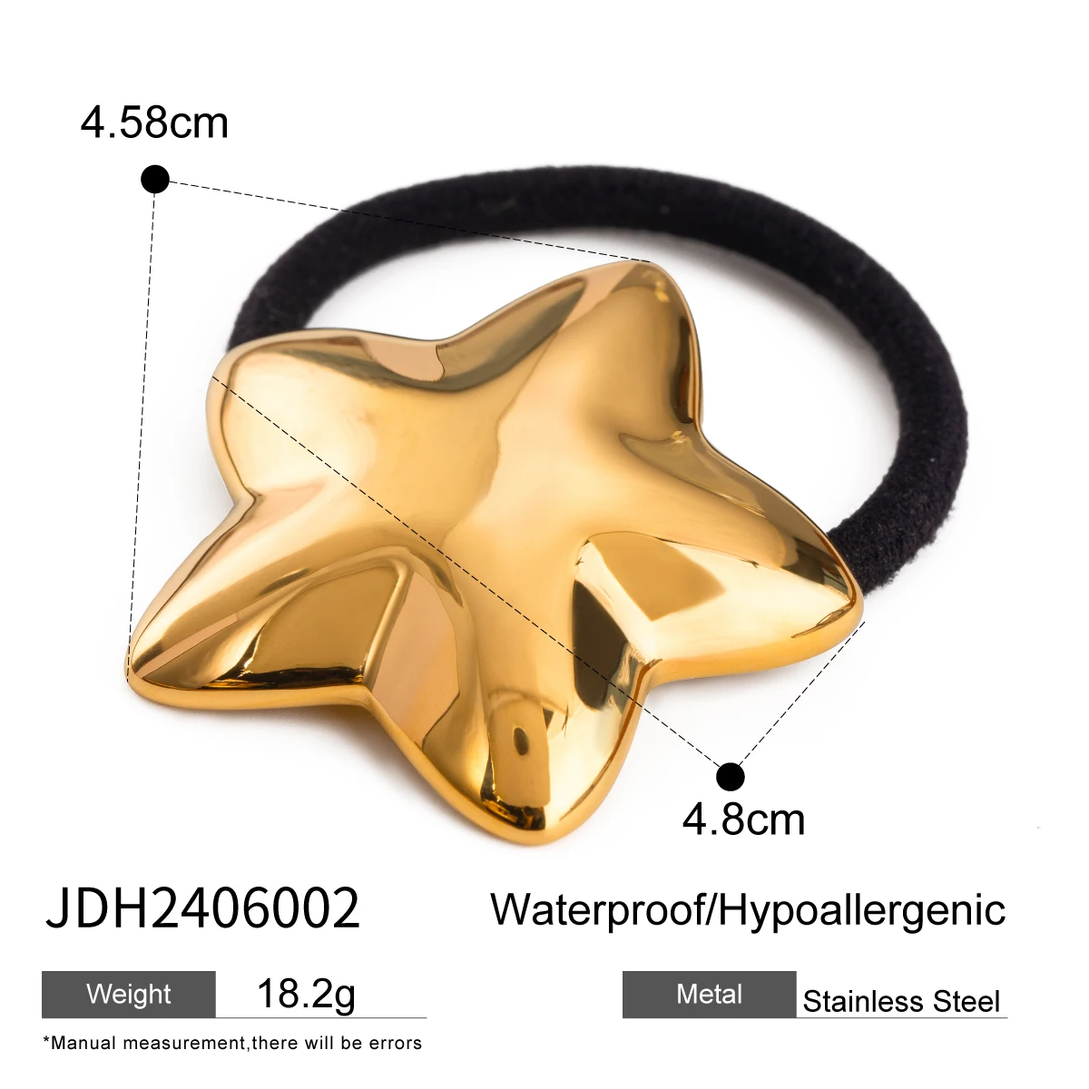 Stainless Steel Abstract Dome Hair Accessory 9 Stainless Steel Abstract Dome Hair Accessory - Image 9