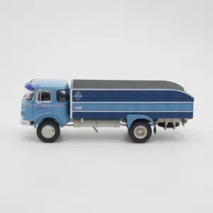 Vintage Blue Diecast Truck Model Ornament 10 S9930d1911a784cecbce4a9a32af4c48aY