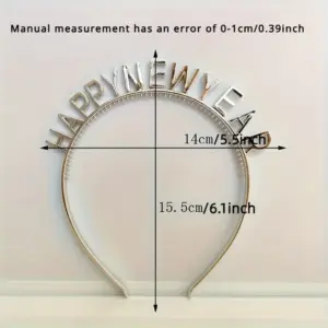 HAPPY NEW YEAR Headbands Set (6 Pieces) 9 S9946a0b8cc674fb4aa9ab01f219a9998o