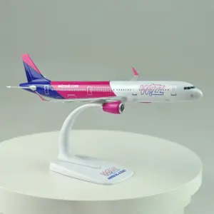 WIZZ AIR Resin Model Airplane 22cm scale 9 S996993ea51954ce89a1b27f4821c9b84X