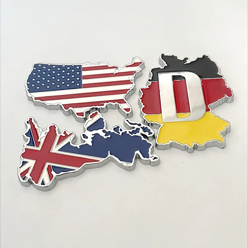 Patriotic 3D Metal Car Emblem Set 5 Patriotic 3D Metal Car Emblem Set - Image 5