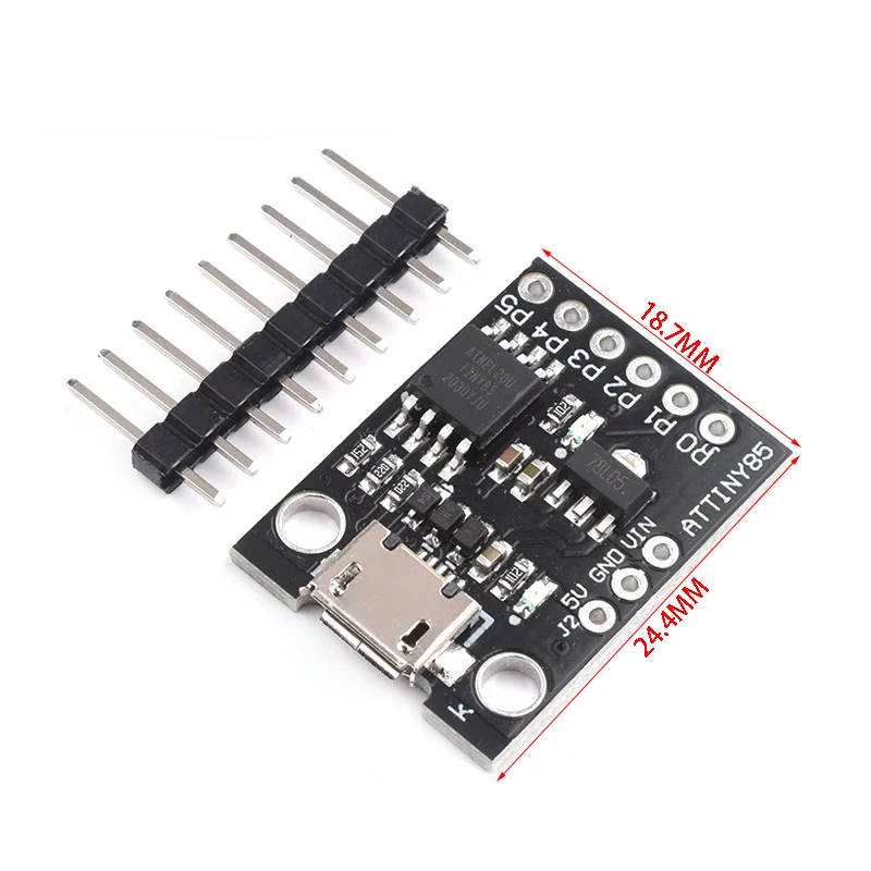 Digispark ATTINY85 Microcontroller Development Board 2 Digispark ATTINY85 Microcontroller Development Board - Image 2