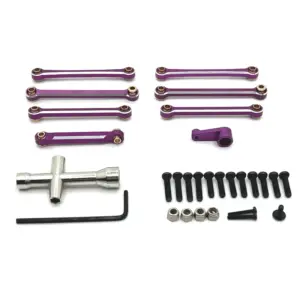 RC Car Metal Tie Rod Set for 1/14 & 1/12 Models 17 S99988618b725427e958848504866bcb0p