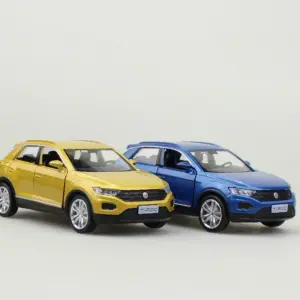 Vibrant Yellow 1:36 Diecast Miniature Car