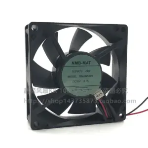 8cm Black Cooling Fan with 7 Blades for Electronic Devices
