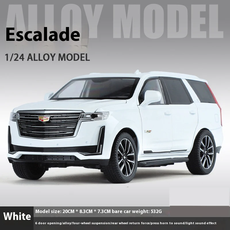 1:24 Cadillac Escalade Diecast Model 2 1:24 Cadillac Escalade Diecast Model - Image 2