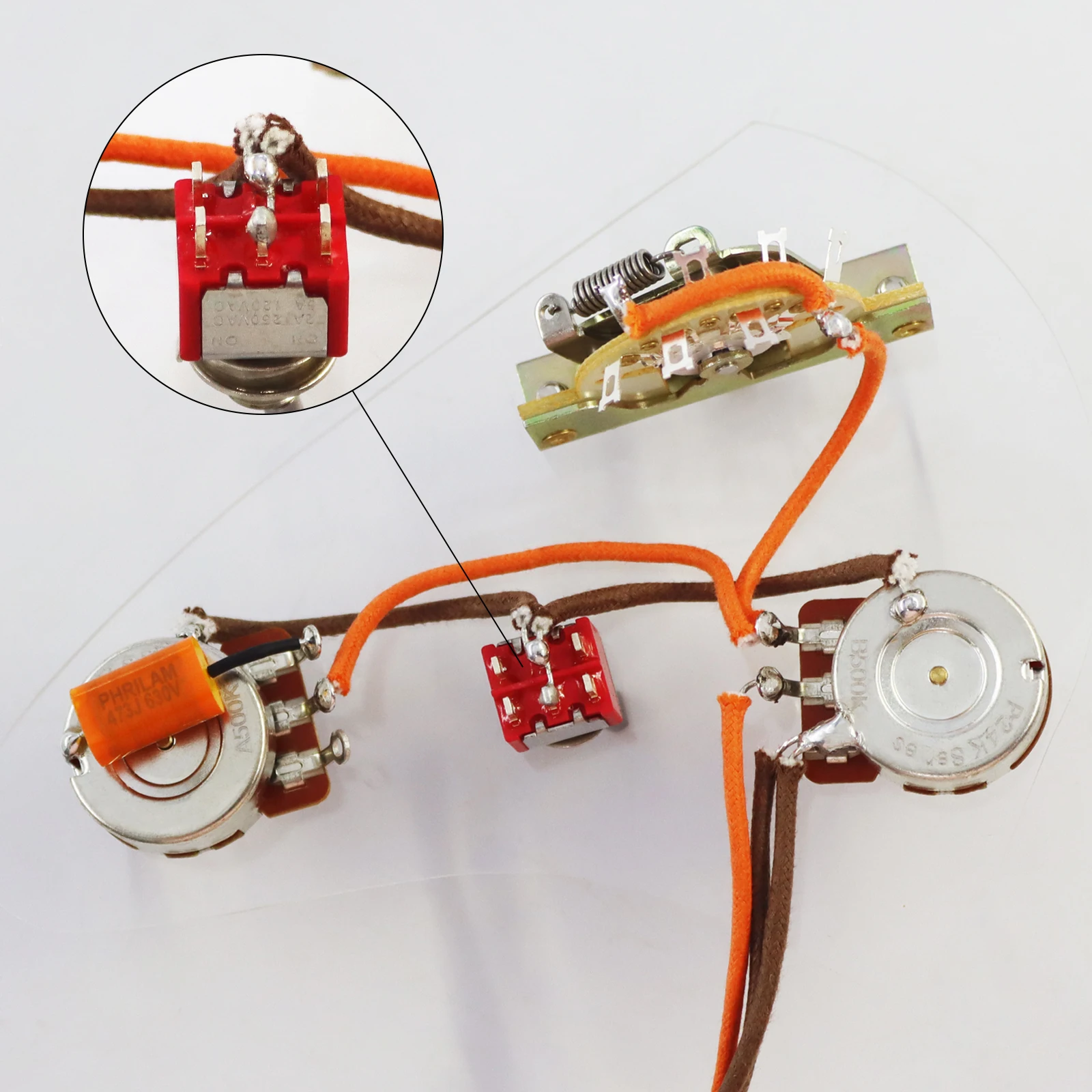 Pre-Wired Guitar Wiring Kit for Customization 3 Pre-Wired Guitar Wiring Kit for Customization - Image 3