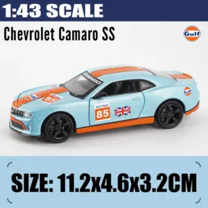 Gulf-Themed Diecast Truck 1:43 Scale 18 S99f134e529de45a8b47fd6410515ba27P