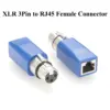 DMX512 XLR to RJ45 Connector for Stage Lighting