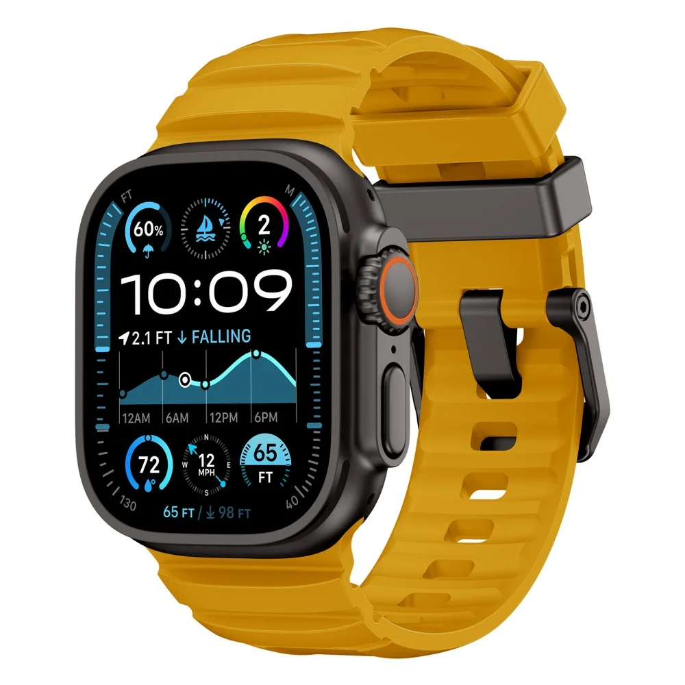 Vibrant Fluorescence Silicone Strap for Apple Watch 8 Vibrant Fluorescence Silicone Strap for Apple Watch - Image 8