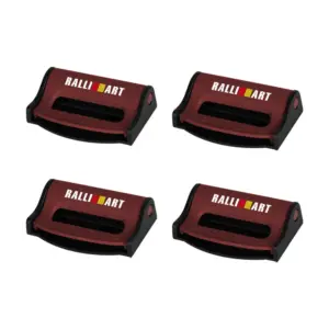 RALLI ART Seat Belt Clips Set for Mitsubishi 18 S9a3229f117564fd080fd3a583329ed9dS