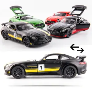 Mini Mercedes-Benz GT 300SL Diecast Model Car 12 S9a3b53dc2fb54859bbad5f9aaf647b12V