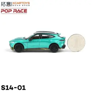 Vibrant Teal 1/64 Scale Diecast Car Model 9 S9a413974b2c444b39a4ca3700cc310eai