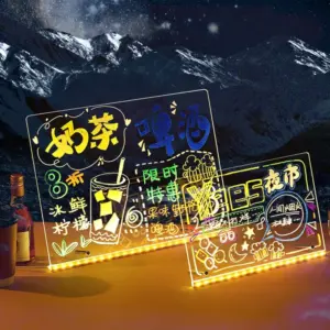Glow Rewritable Drawing Board for Kids