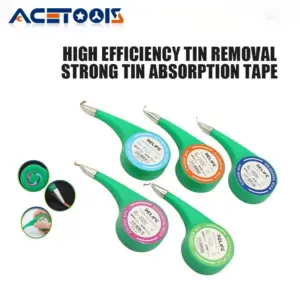 Precision Copper Desoldering Braid Set