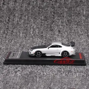 Silver Toyota Supra JZA80 RZ 1/64 Scale Model 11 S9a6ab09019394f9c9833b95ec7f05773v