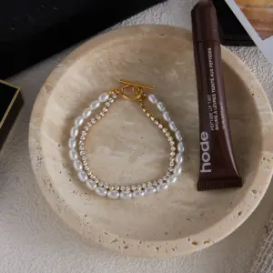 Elegant Stainless Steel Gold-Inlay Pearl Bracelet 11 S9a7d34b07ab949abad835c4b72f22ca2L