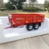 Red Alloy Dump Trailer Model for Collectors