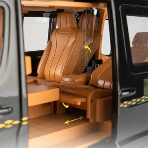 Black Mercedes-Benz Sprinter Van Model 1:24 Scale 13 S9a94868e493147b8a742b815e8b48f51W