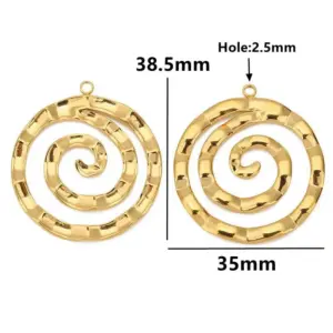Stainless Steel Mosquito Coil Pendant Set 9 S9a9718f21ae64fb5a4350e55419c4092E