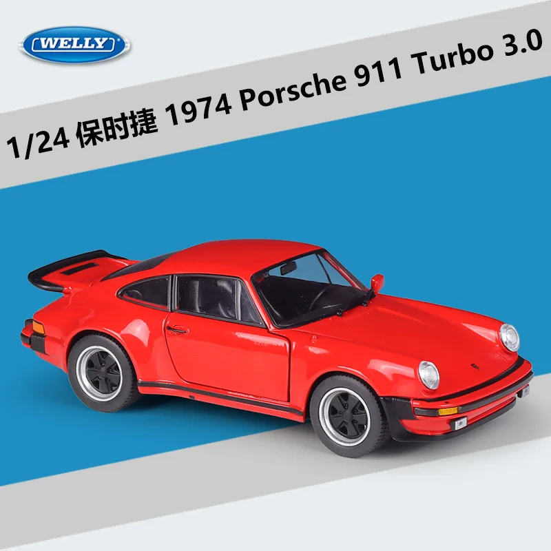 Porsche 911 Turbo 1974 Diecast Model 1:24 Scale 8 Porsche 911 Turbo 1974 Diecast Model 1:24 Scale - Image 8