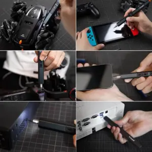 Rechargeable Electric Screwdriver Set 3.7V, 40 Bits 15 S9addca182d7e45aa9678a5e058a29f578