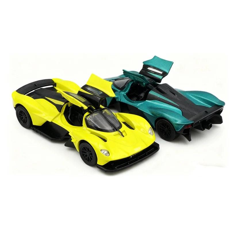 Aston Martin Valkyrie 1/39 Scale Diecast Model in Blue or Yellow 4 Aston Martin Valkyrie 1/39 Scale Diecast Model in Blue or Yellow - Image 4