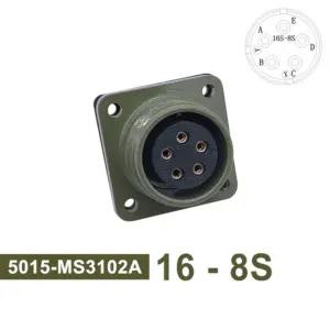 Military-Grade Circular Connector 16-1P 16 S9af36b14c47f4cbea6fd360462c18312k