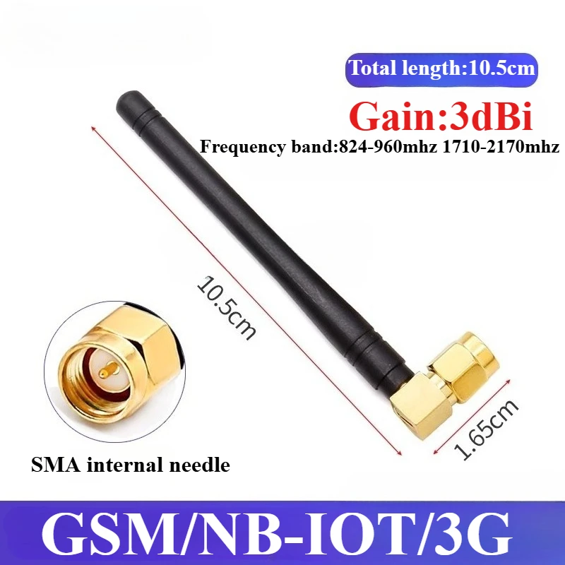 Waterproof Rubber Antenna for GSM 868/915MHz 9 Waterproof Rubber Antenna for GSM 868/915MHz - Image 9