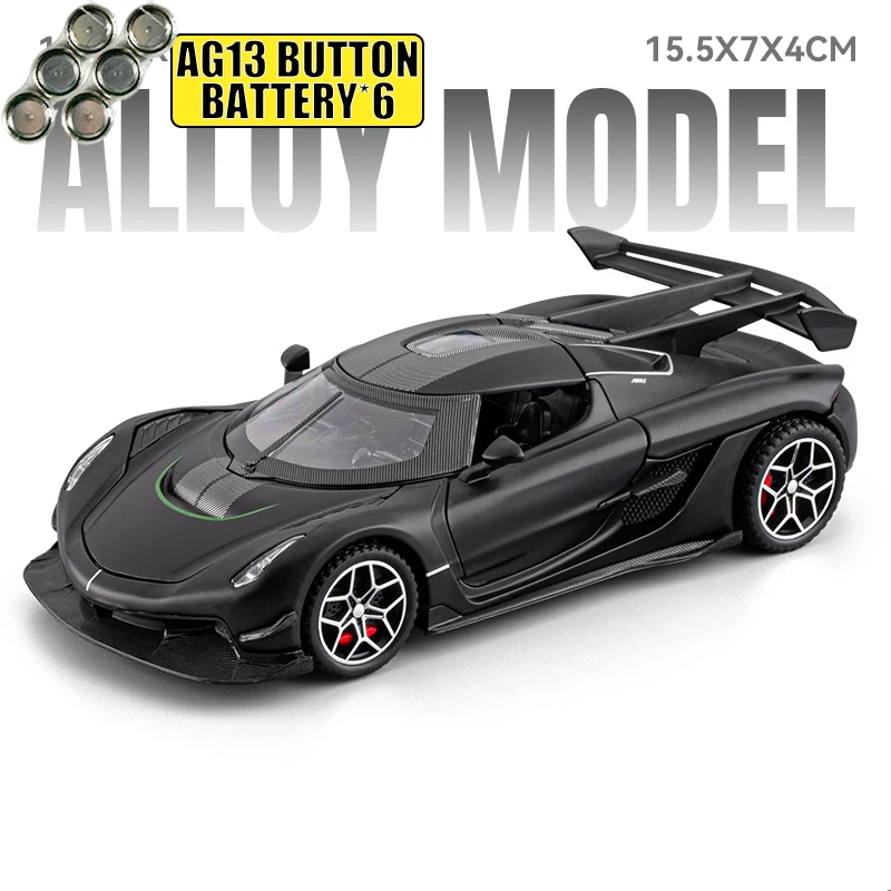 1:32 Jesko Super Sports Car Diecast Model 7 1:32 Jesko Super Sports Car Diecast Model - Image 7