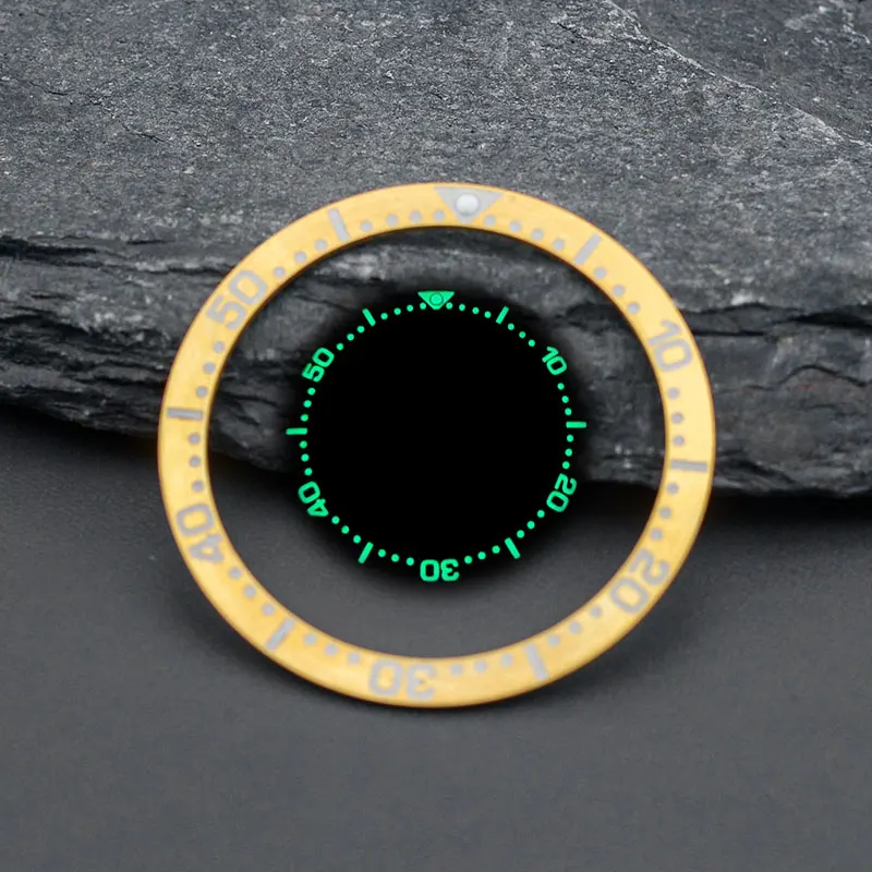 Green Luminous Bezel Insert for Dive Watches 4 Green Luminous Bezel Insert for Dive Watches - Image 4
