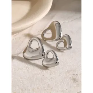 Gold Stainless Steel Earrings Set for Women 11 S9b3ca2c29e9640b9965ed92e833d6e43O