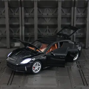 Black Porsche Panamera Alloy Model 1:24 Scale 11 S9b41dc5c1a664102a579336b4d52405d7