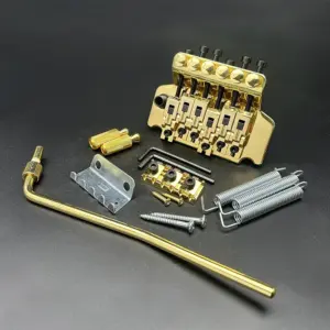 Gold Electric Guitar Tremolo System Set 17 S9b46ea3c2d29452faaef3b0c28c40da6x