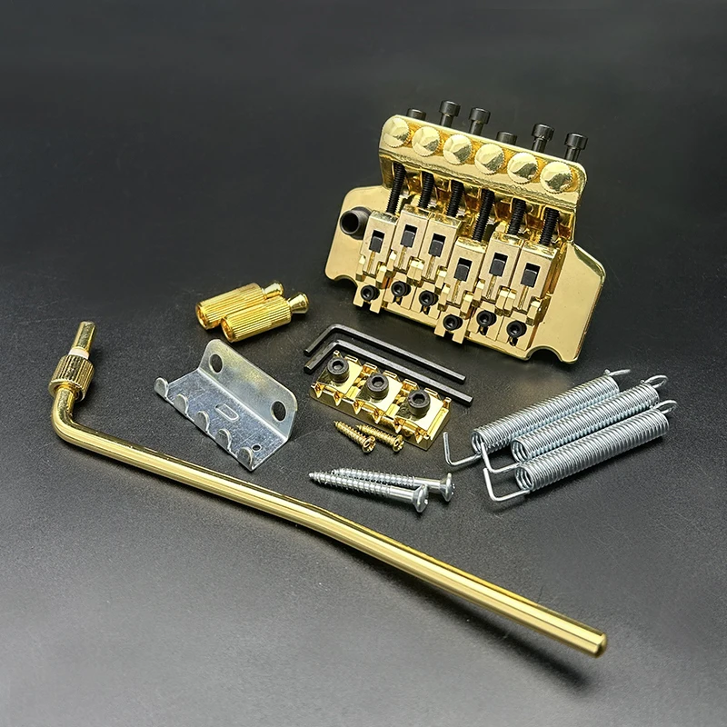Gold Electric Guitar Tremolo System Set 9 Gold Electric Guitar Tremolo System Set - Image 9