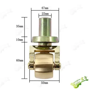 Bronze Castor Wheel for Grand Pianos GQ067 7 S9b5623a1dfee4fd3b8836b5f4ec35d99i