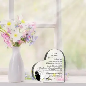 Brother Appreciation Heart Plaque for Desk 8 S9b6536e98dcf4987b9f03dccd2203d98N