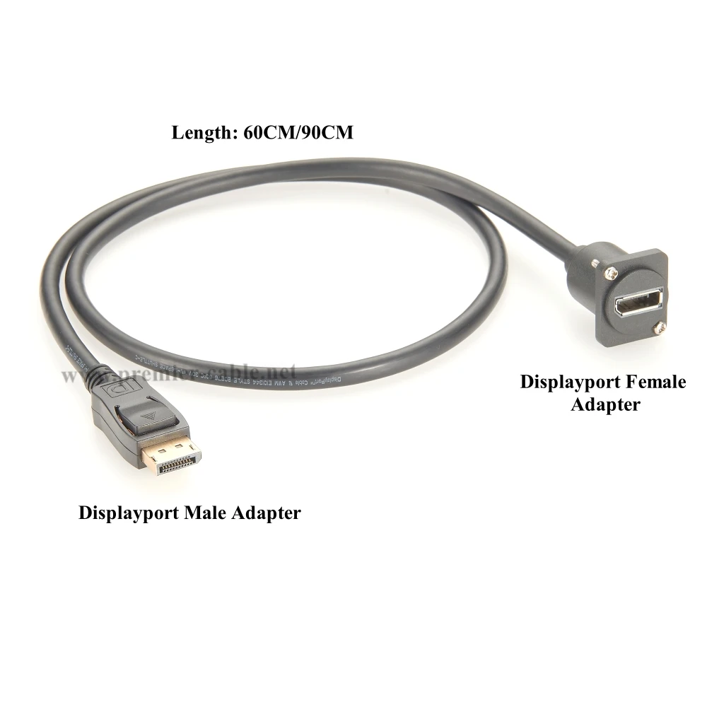 DisplayPort Extension Cable 0.6m/0.9m with Gold Plated Pins 2 DisplayPort Extension Cable 0.6m/0.9m with Gold Plated Pins - Image 2