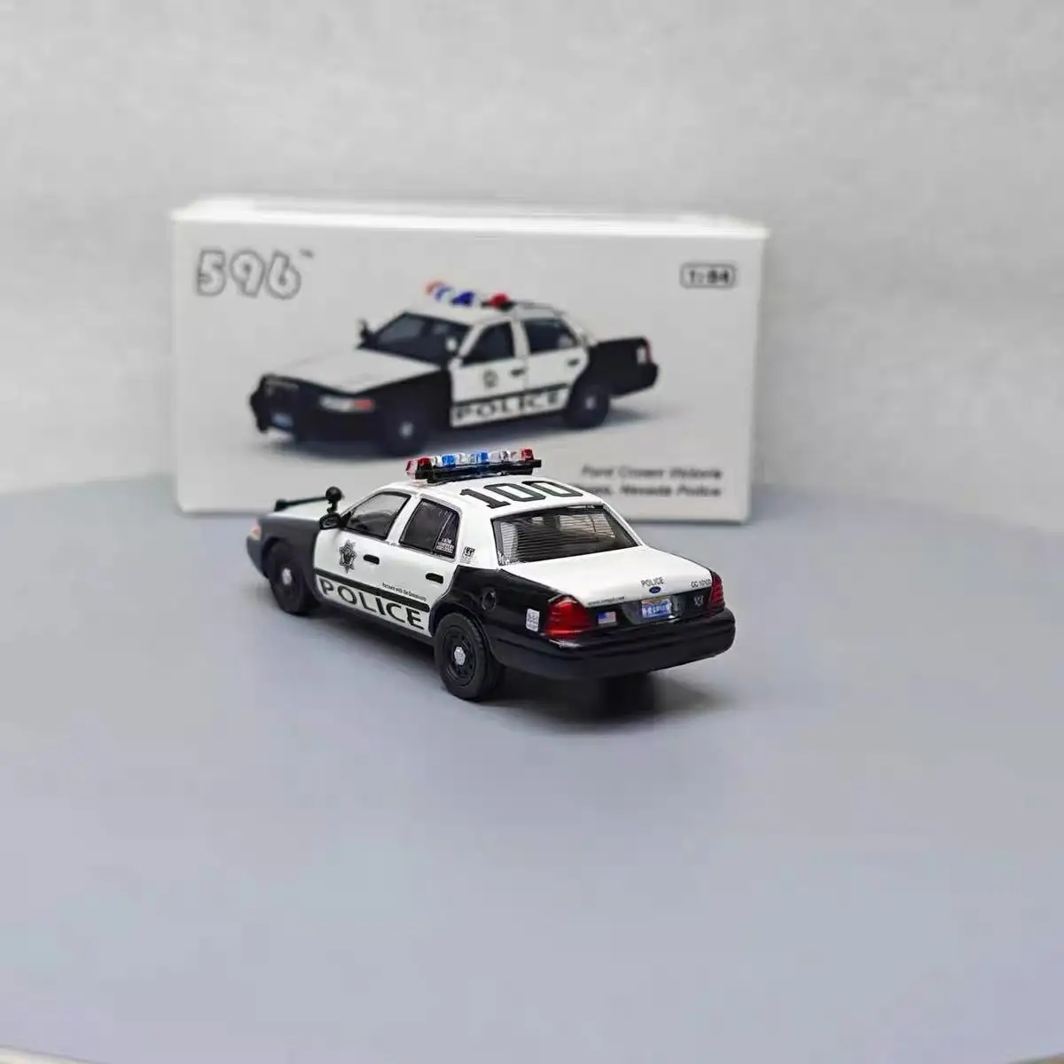 Vermont & Las Vegas Police 1:64 Diecast Model 5 Vermont & Las Vegas Police 1:64 Diecast Model - Image 5