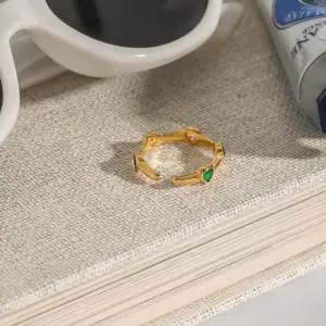 Stainless Steel Romantic Heart Ring for Women 9 S9b99383983da4b9b956326cfadfc3cacj