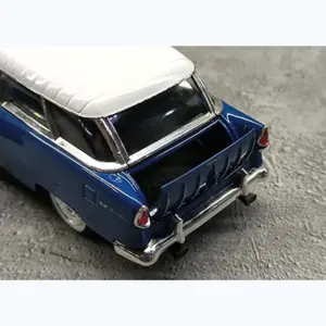 1955 Blue and White Die-Cast Car Model 6 S9ba2aa31104b463d8e7170374e51a484N