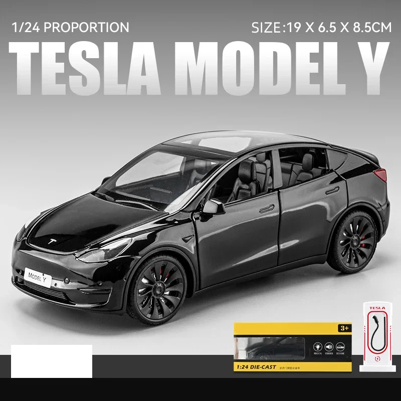 1:24 Scale Tesla Model Y Diecast Car Collection 10 1:24 Scale Tesla Model Y Diecast Car Collection - Image 10