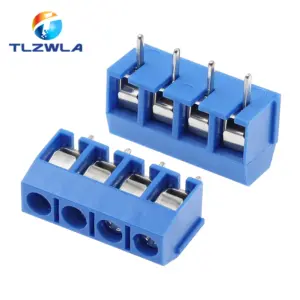 Blue KF301 Terminal Blocks - 2/3/4-Pin Options 12 S9bad1ea39de341bfa8f6fa5276563c35R