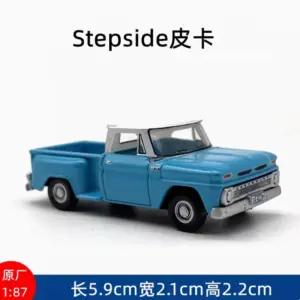 Vintage Ford 1965 Stepside Diecast Model in Green 17 S9bc393f6a0694812ba3cdd1775802ef0p