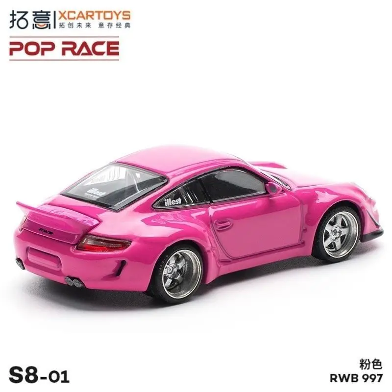 Pink Porsche 997 1:64 Die-Cast Model 4 Pink Porsche 997 1:64 Die-Cast Model - Image 4