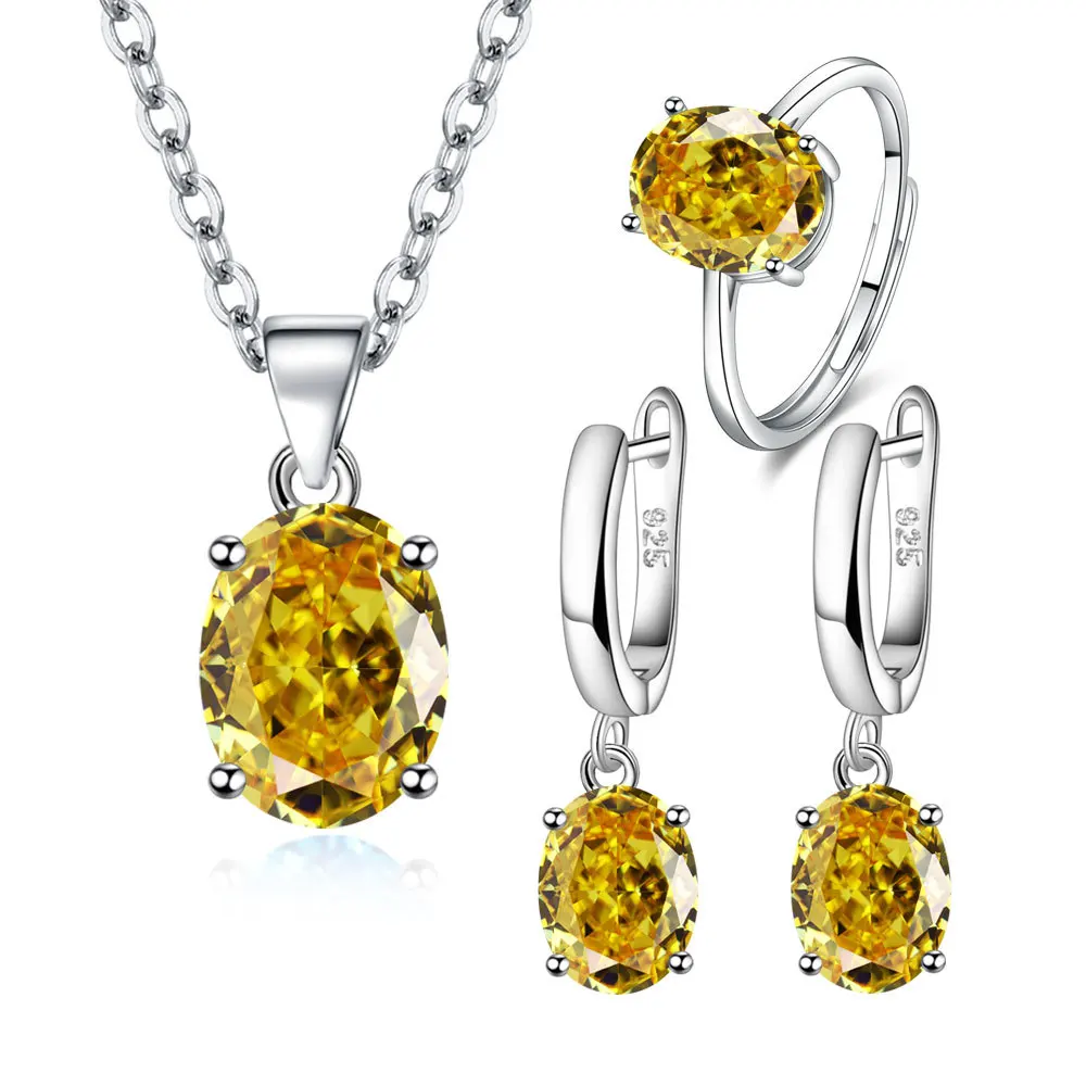 Elegant Water Drop Jewelry Sets in Vivid Colors 9 Elegant Water Drop Jewelry Sets in Vivid Colors - Image 9