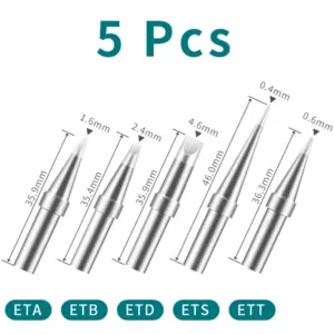 Weller ET Series Precision Soldering Tips Set
