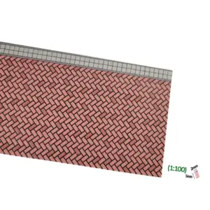 Miniature Brick Pavement Plates Set for Dioramas 19 S9bf546e6b2894358b6be9fcb67700681i