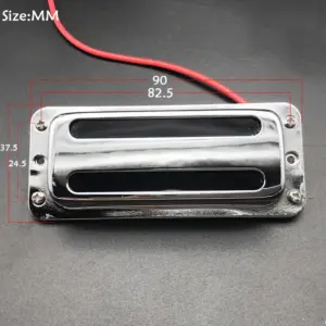 Silver Double Coil Pickup for Electric Guitar 8 S9bfd9b30dd1945f781fd06e9339f6056Q